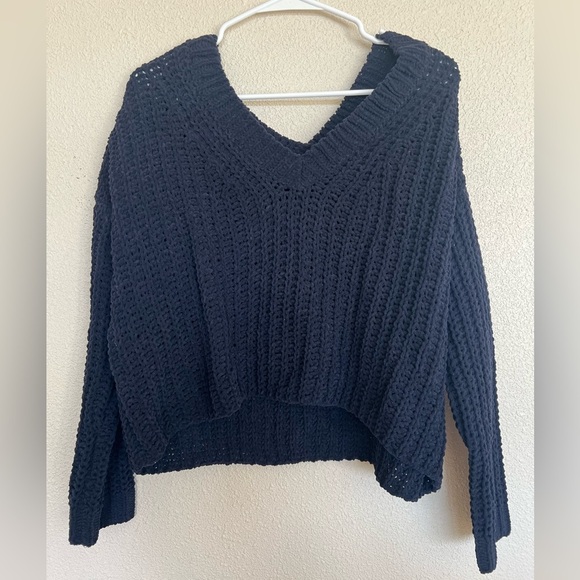 Navy blue garage sweater - Picture 1 of 3